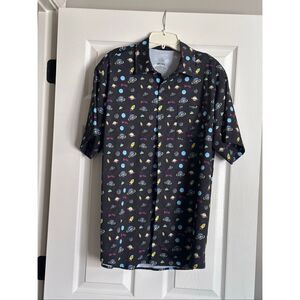 Mens Buc-ees outer space shirt